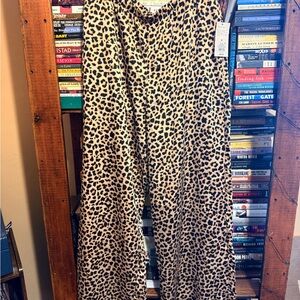a new day Leopard Print Wide Leg Pants